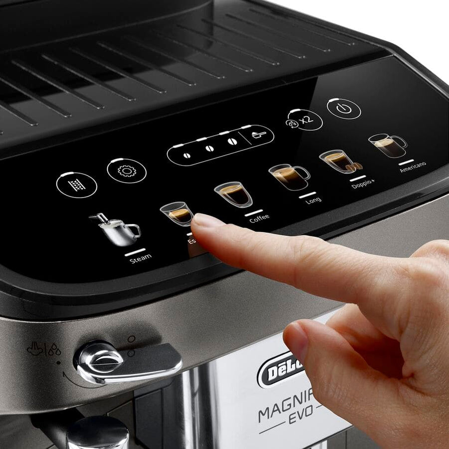 De'Longhi Magnifica Evo Titanium – Expresso broyeur automatique