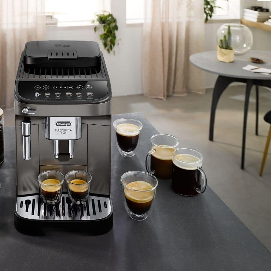 De'Longhi Magnifica Evo Titanium – Expresso broyeur automatique